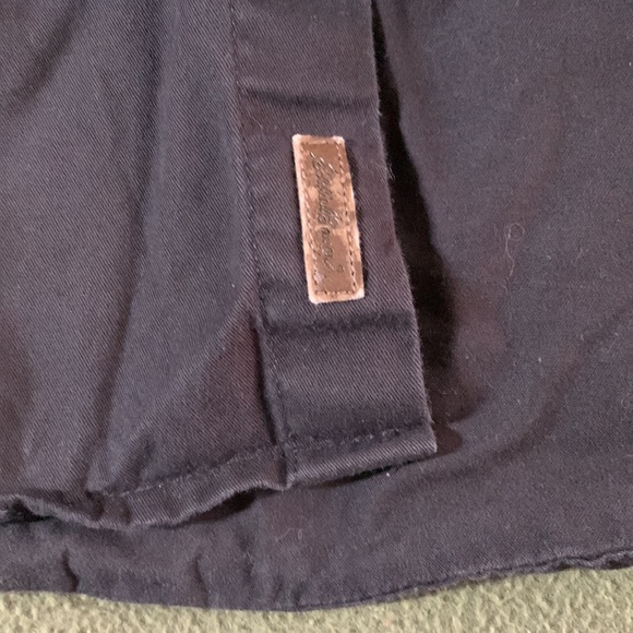 Men’s Eddie Bauer black, long sleeve, shirt.  Size XL. Chest approx 26 inches - Picture 7 of 12